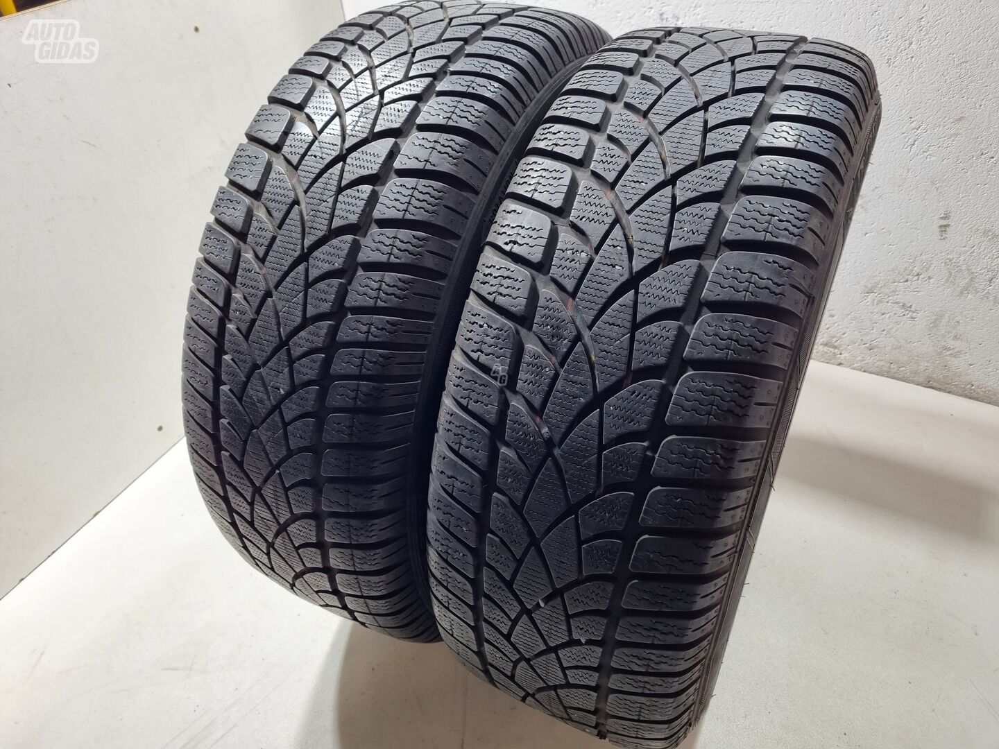 Dunlop 7mm R17 žieminės padangos lengviesiems