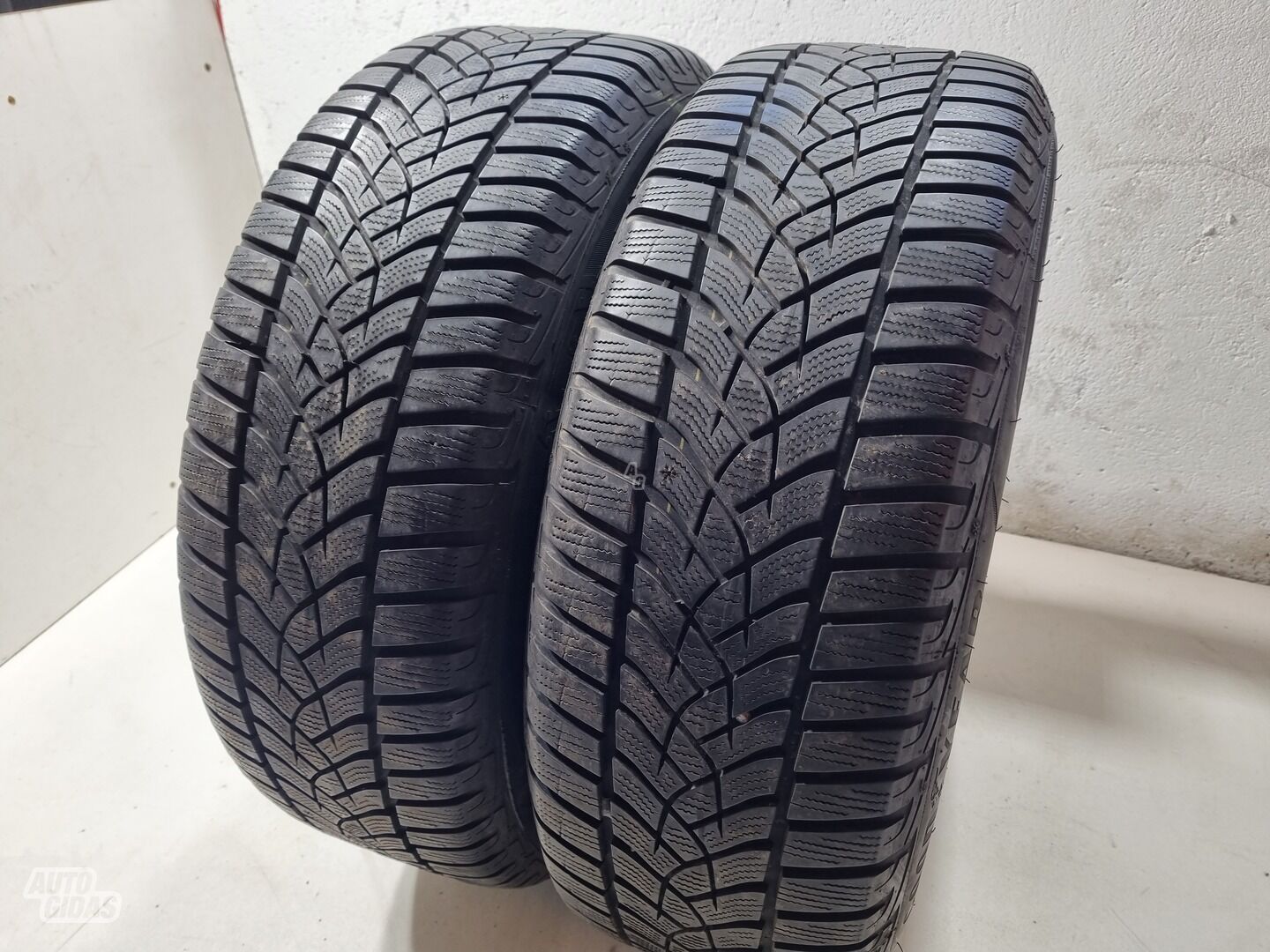 Goodyear 6-7mm, 2020m R17 winter tyres passanger car