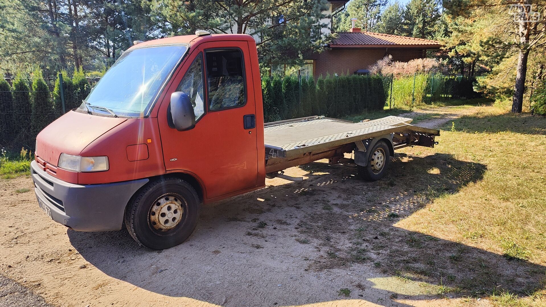 Peugeot Boxer  2001 y Car transporter