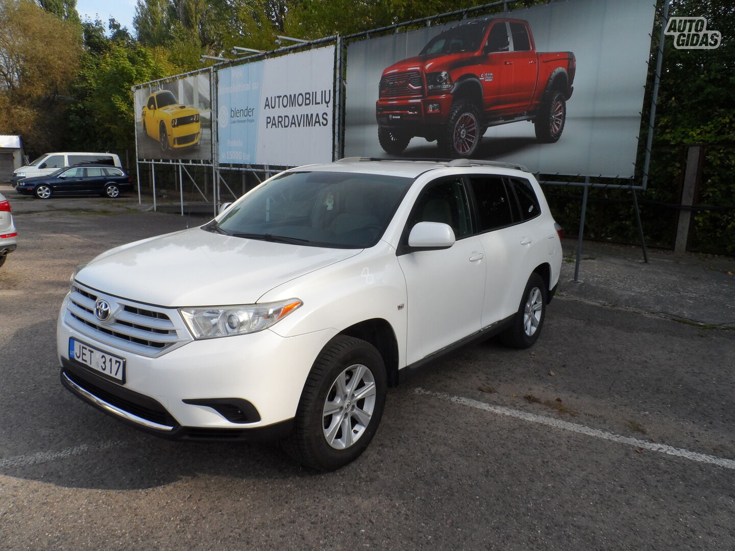 Toyota Highlander 2012 m Visureigis / Krosoveris