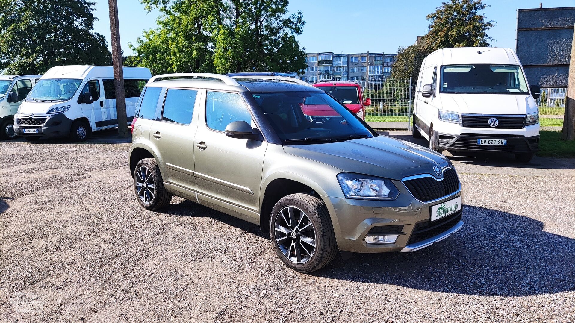 Skoda Yeti 2015 m Visureigis / Krosoveris