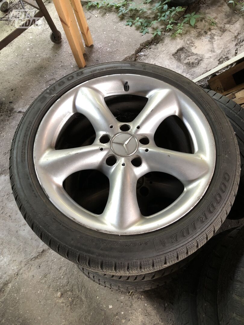 Light alloy R17 rims