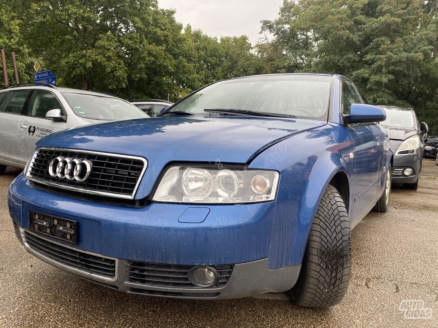 Audi A4 B6 2002 m dalys