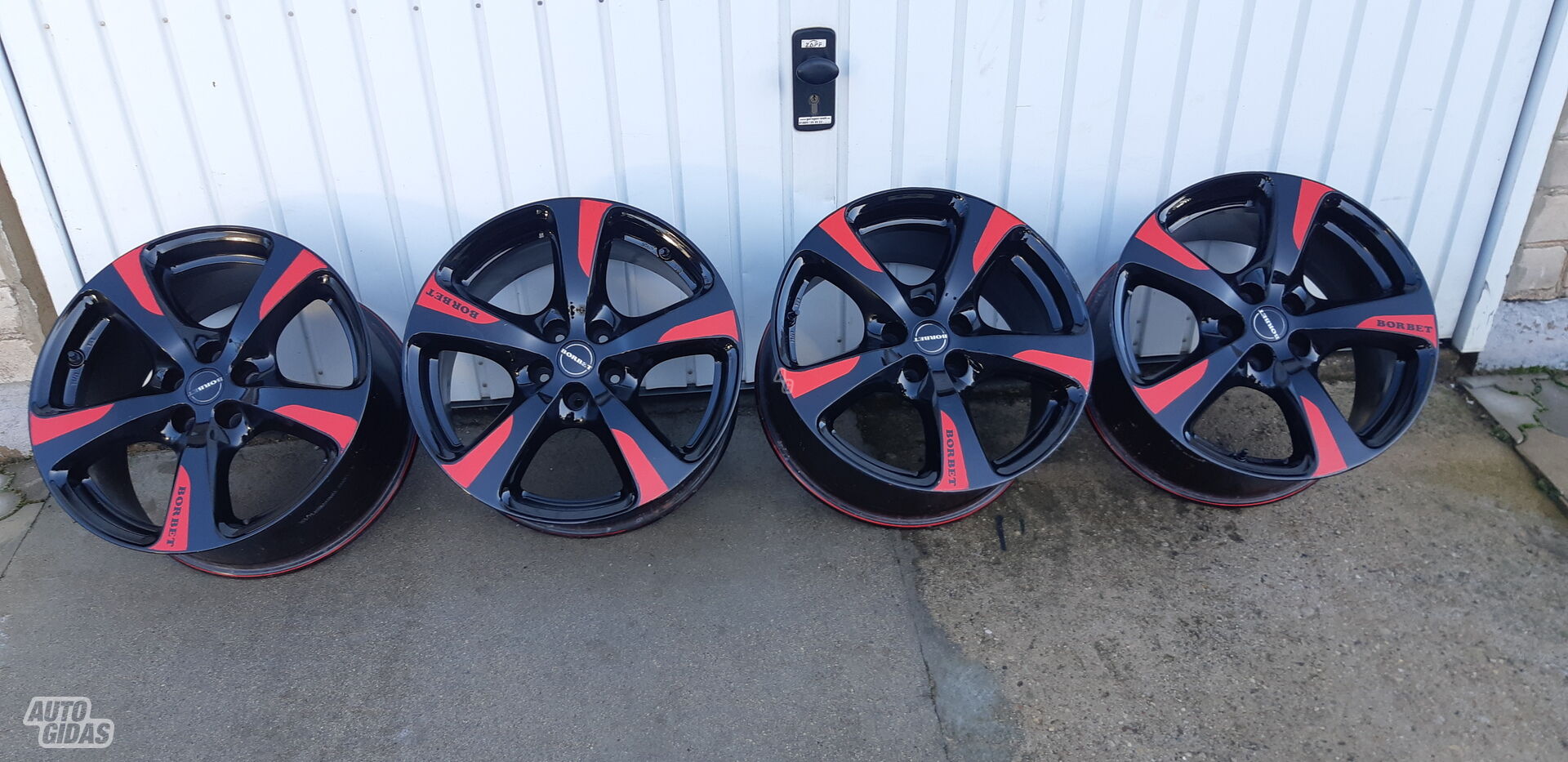 Borbet light alloy R18 rims