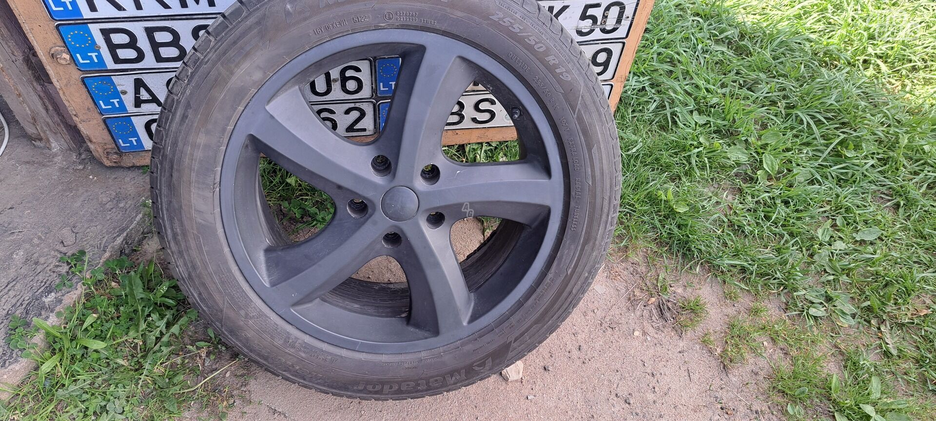 Touareg light alloy R19 rims