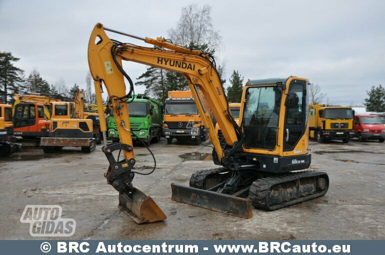 Hyundai R60CR-9A 2015 y Crawler Excavators