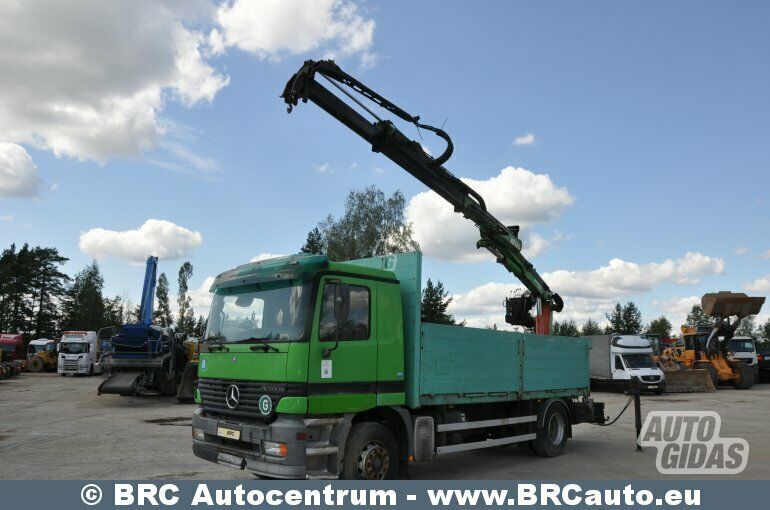 Mercedes-Benz Actros 2001 m Bortinis