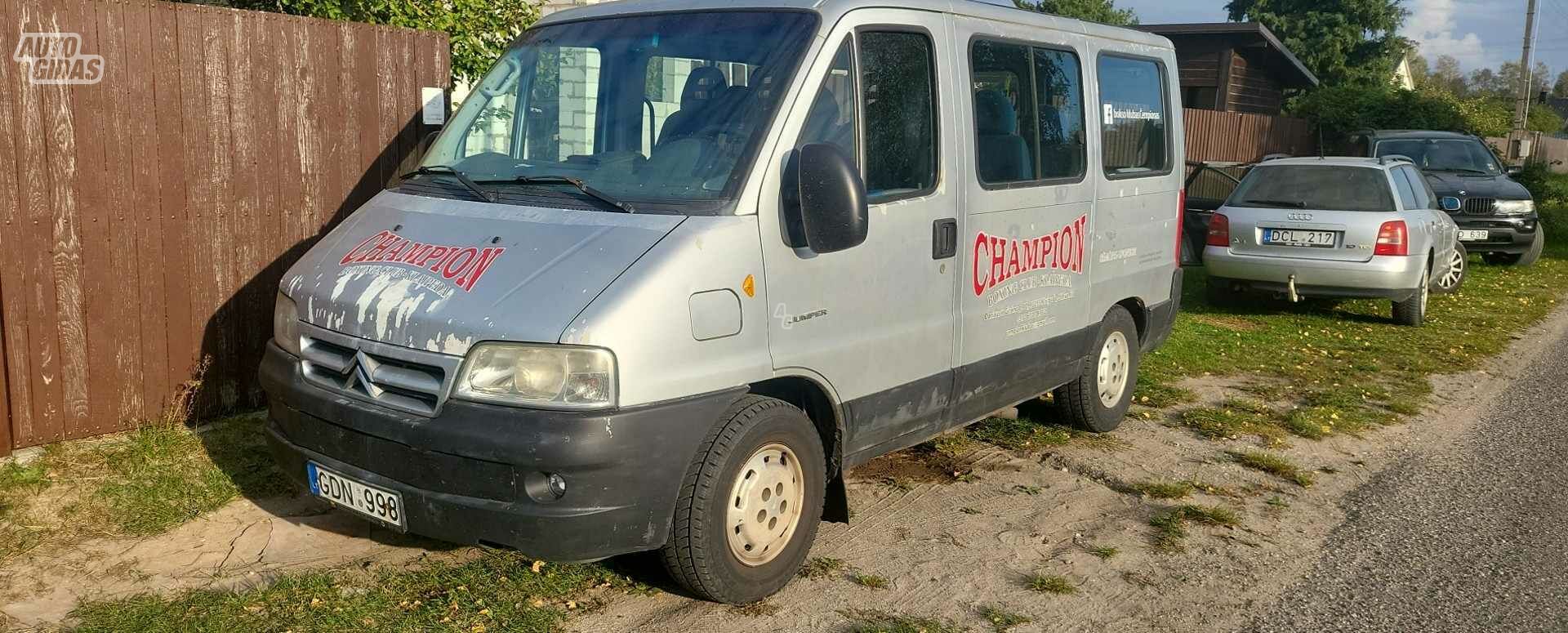 Citroen Jumper 2002 m Keleivinis mikroautobusas