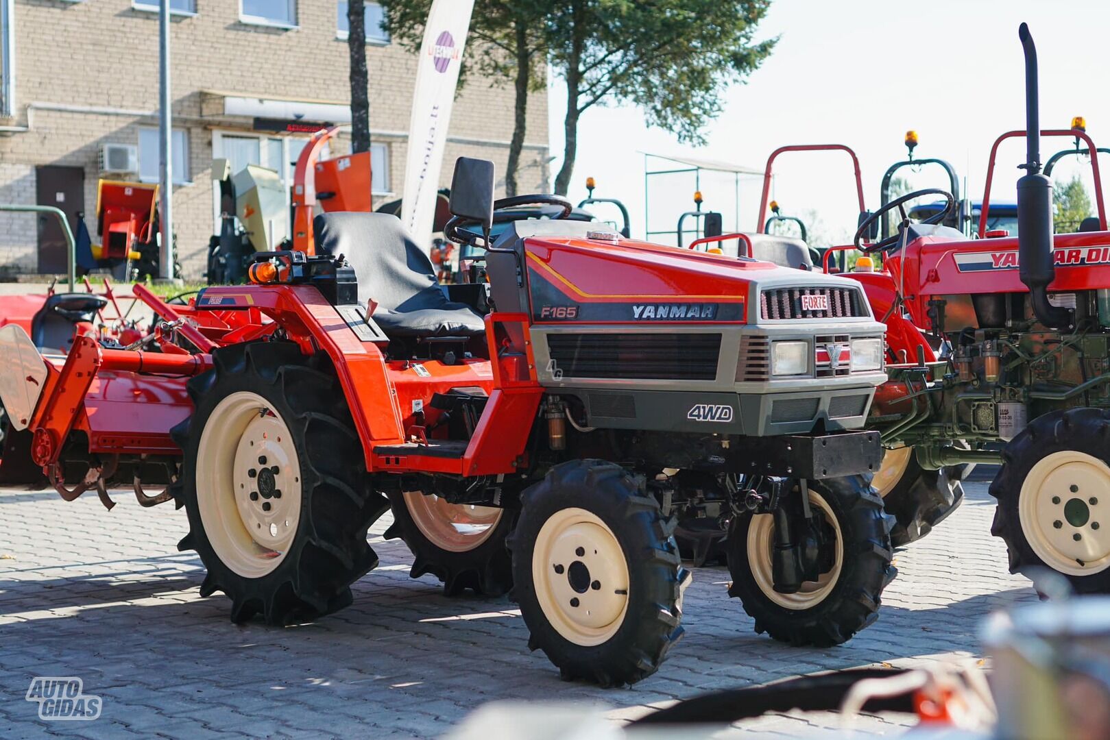 Yanmar F-165 1987 y Tractor