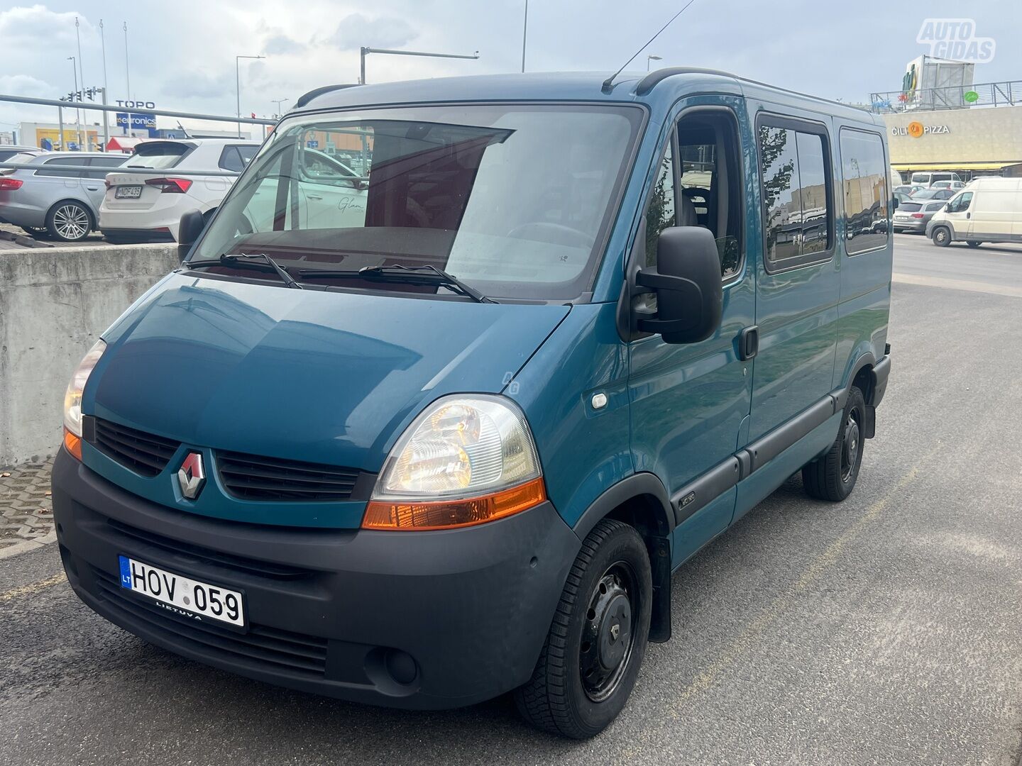 Renault Master 2008 m Krovininis mikroautobusas