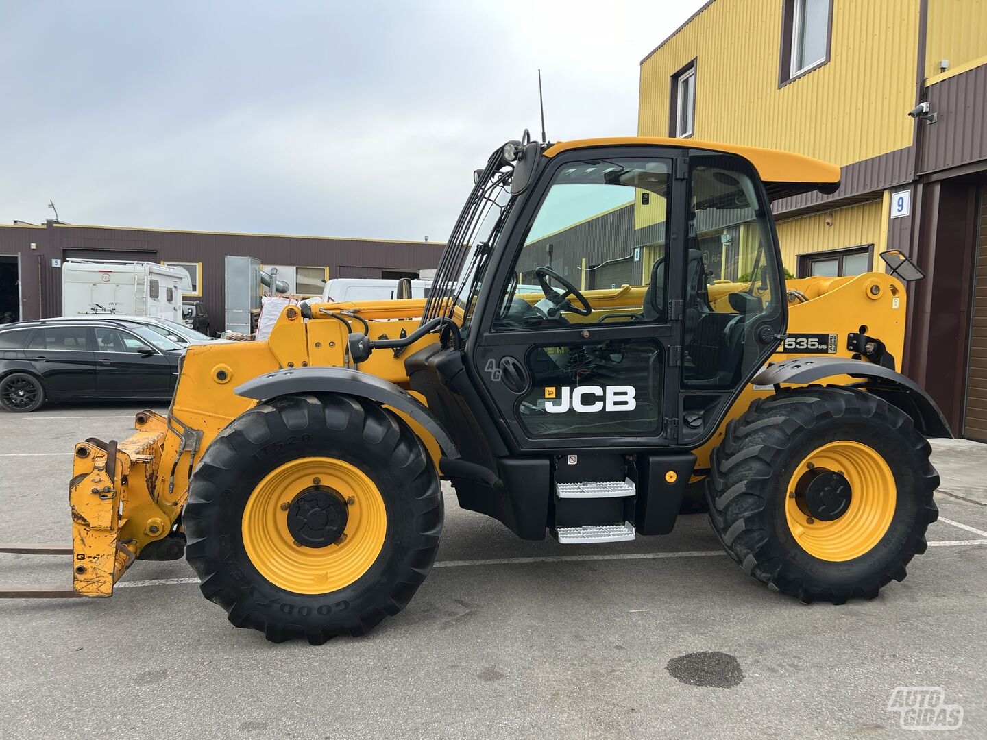 JCB 535-95 AGRI SUPER 2007 m Krautuvas