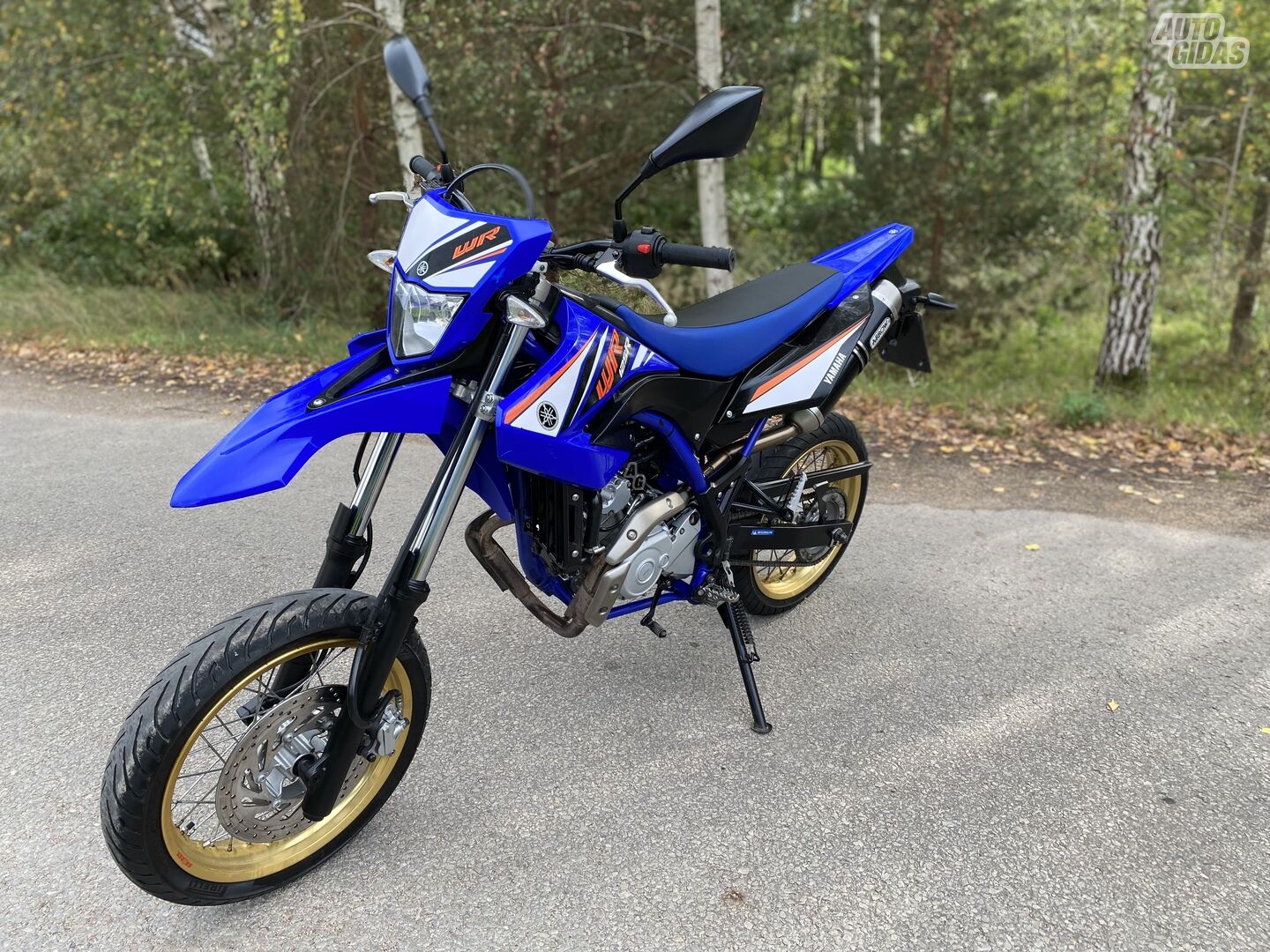 Yamaha WR 2009 m Krosinis / Supermoto motociklas