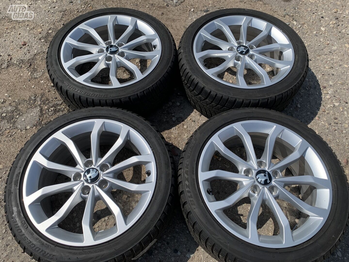 Skoda Siunciam, 7,5J ET39 light alloy R18 rims