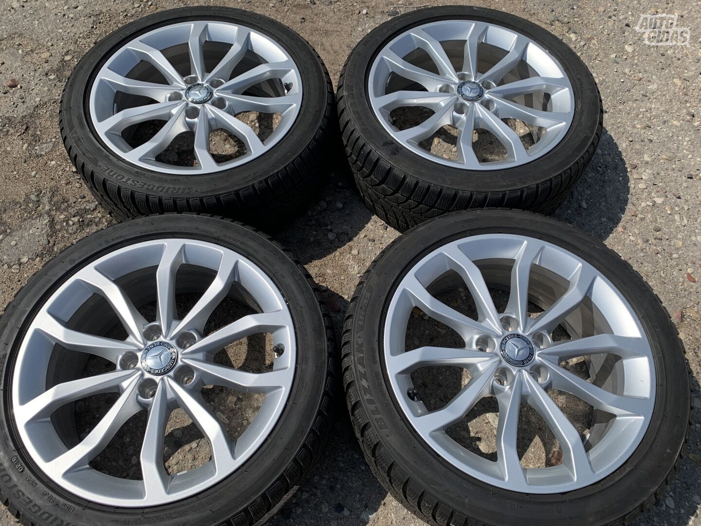 Mercedes-Benz Siunciam, 7,5J ET39 light alloy R18 rims