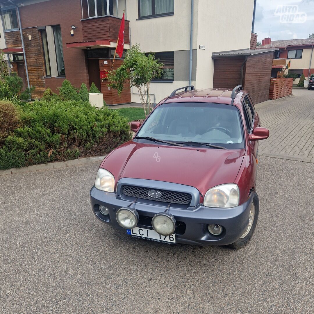 Hyundai Santa Fe 2004 y Off-road / Crossover