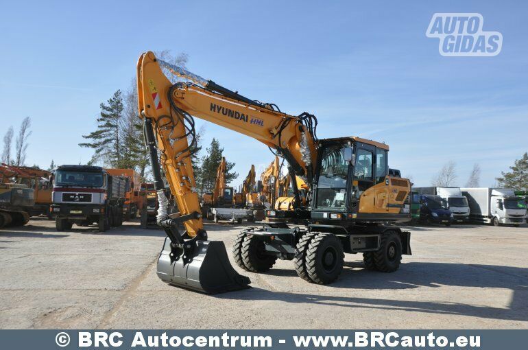 Hyundai HW180 2021 y Excavator, wheeled