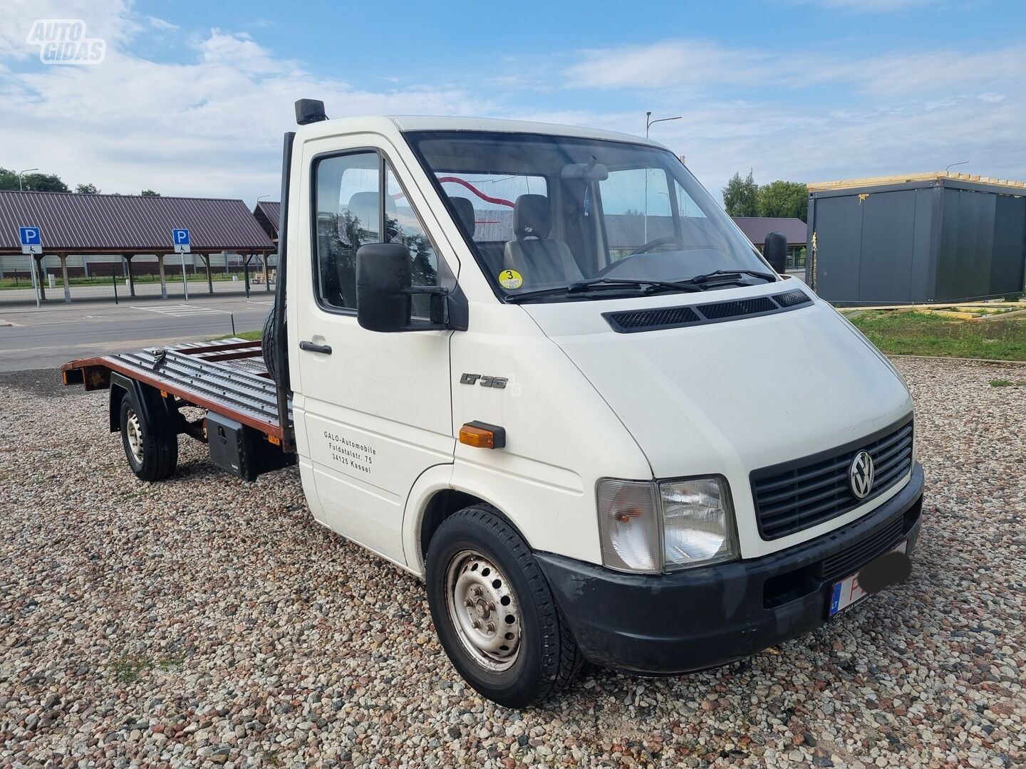 Volkswagen LT35 2000 m Autovėžis