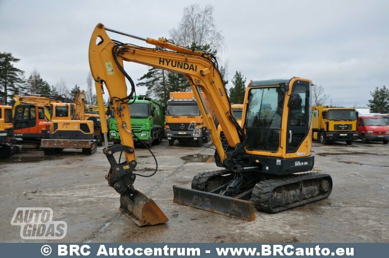 Hyundai R60CR-9A 2015 y Crawler Excavators