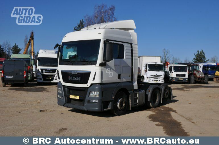 MAN TGX 2015 m Vilkikas