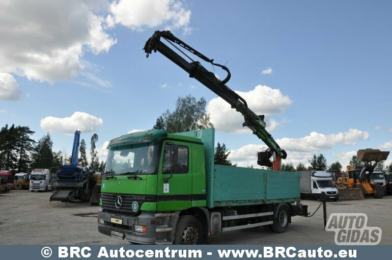 Mercedes-Benz Actros 2001 y Flatbed