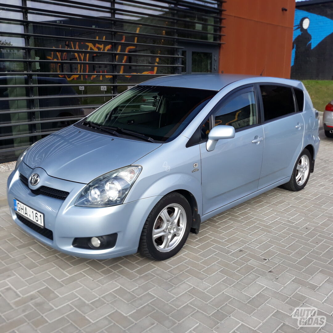 Toyota Corolla Verso 2009 y Van