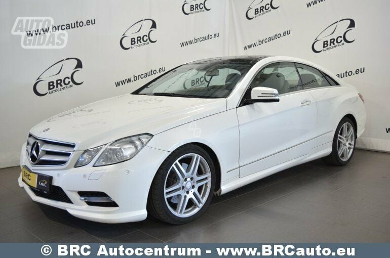 Mercedes-Benz E 250 Coupe AMG Line 2012 y