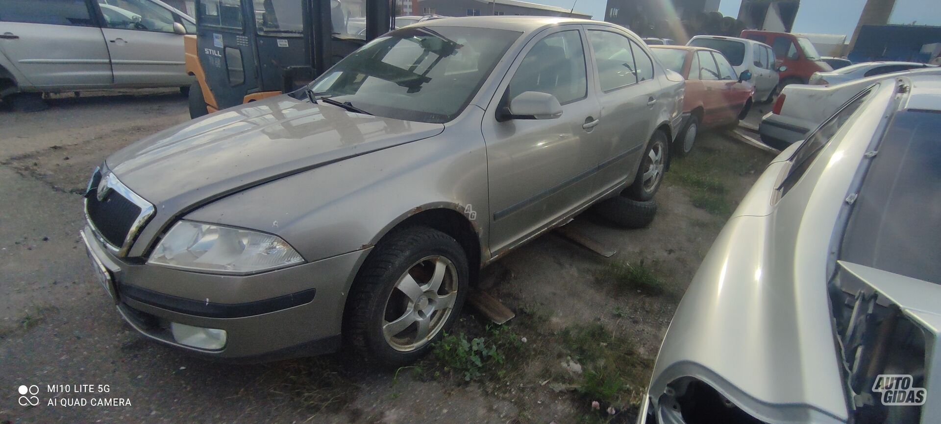 Skoda Octavia 2006 m dalys