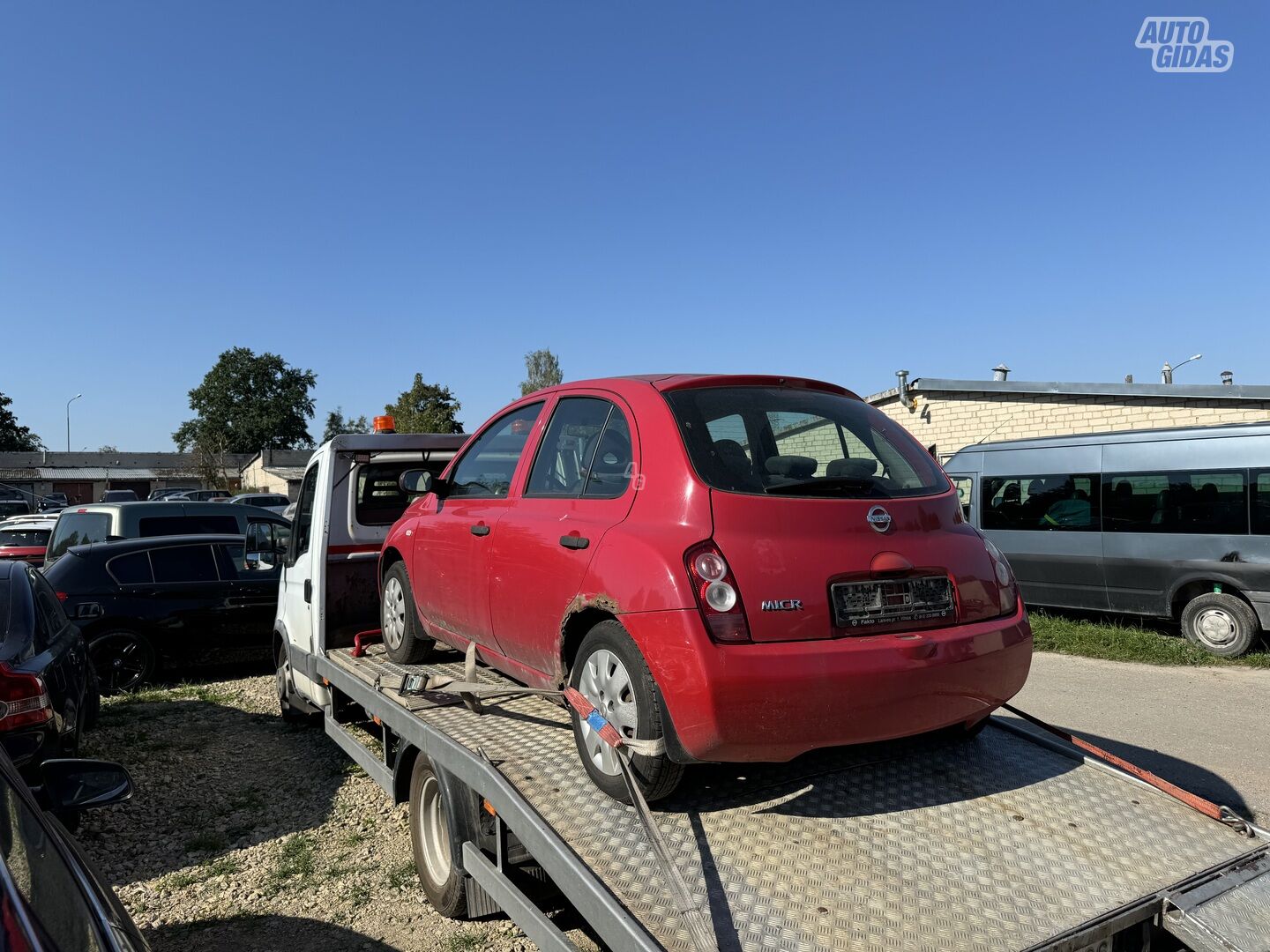 Nissan Micra 2003 m Hečbekas