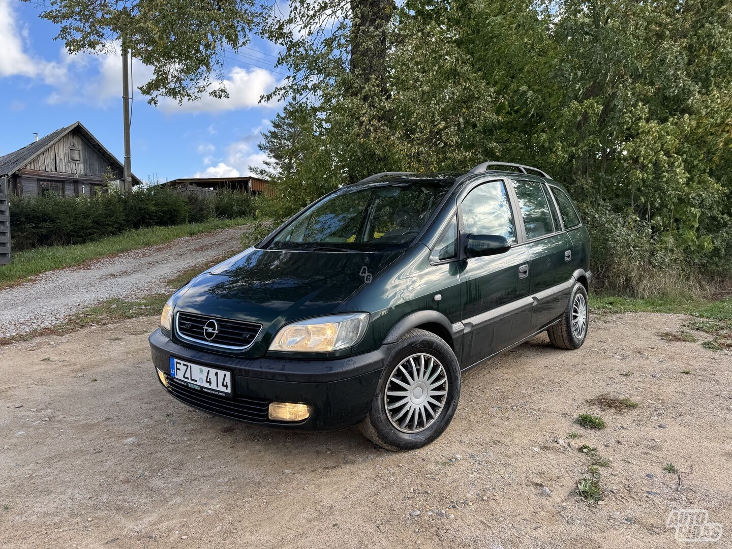 Opel Zafira 2000 m Vienatūris