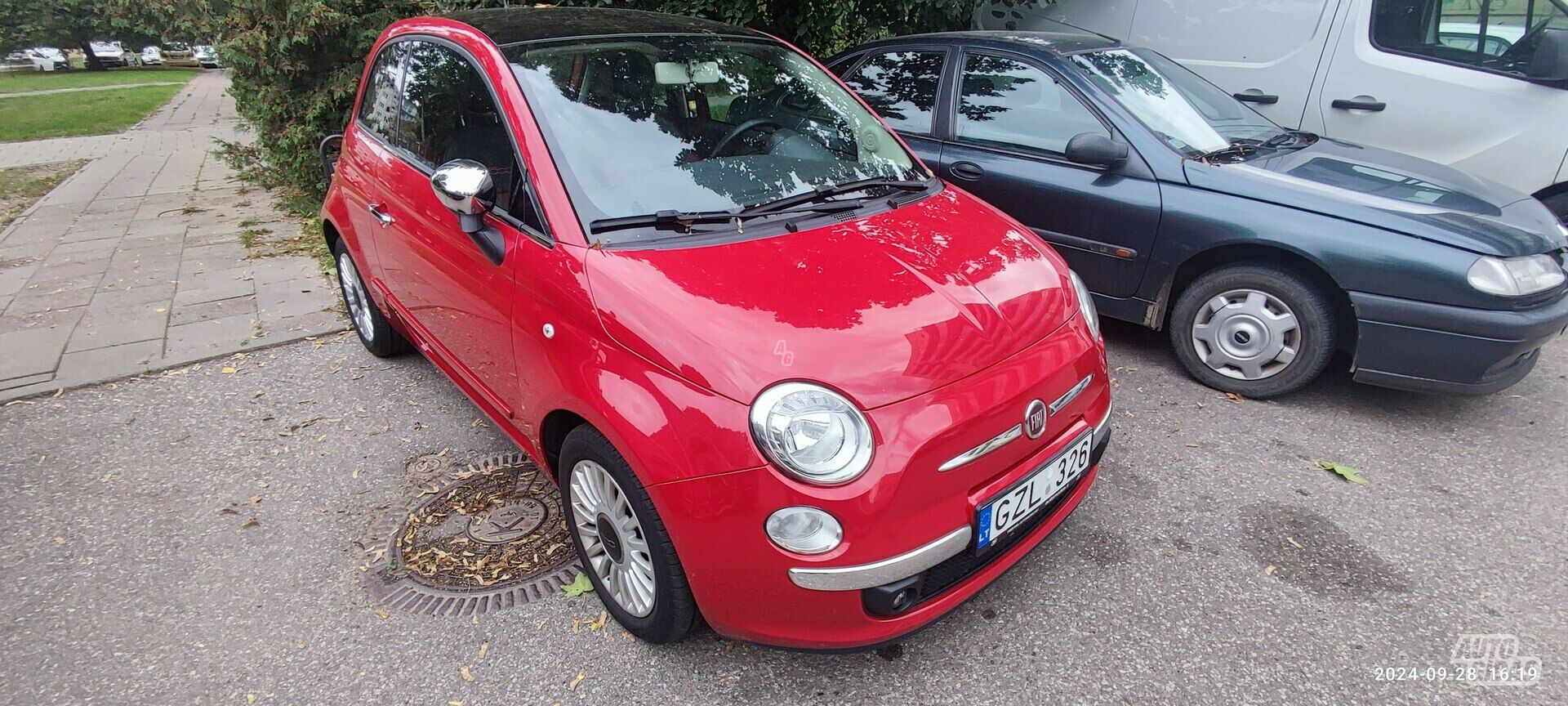 Fiat 500 2013 m Hečbekas