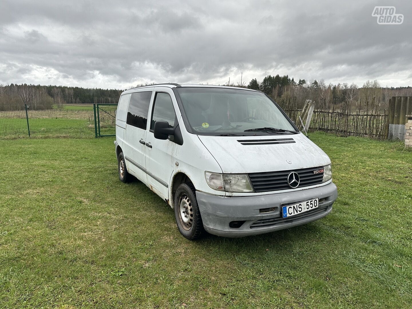 Mercedes-Benz E 320 2003 m Krovininis mikroautobusas