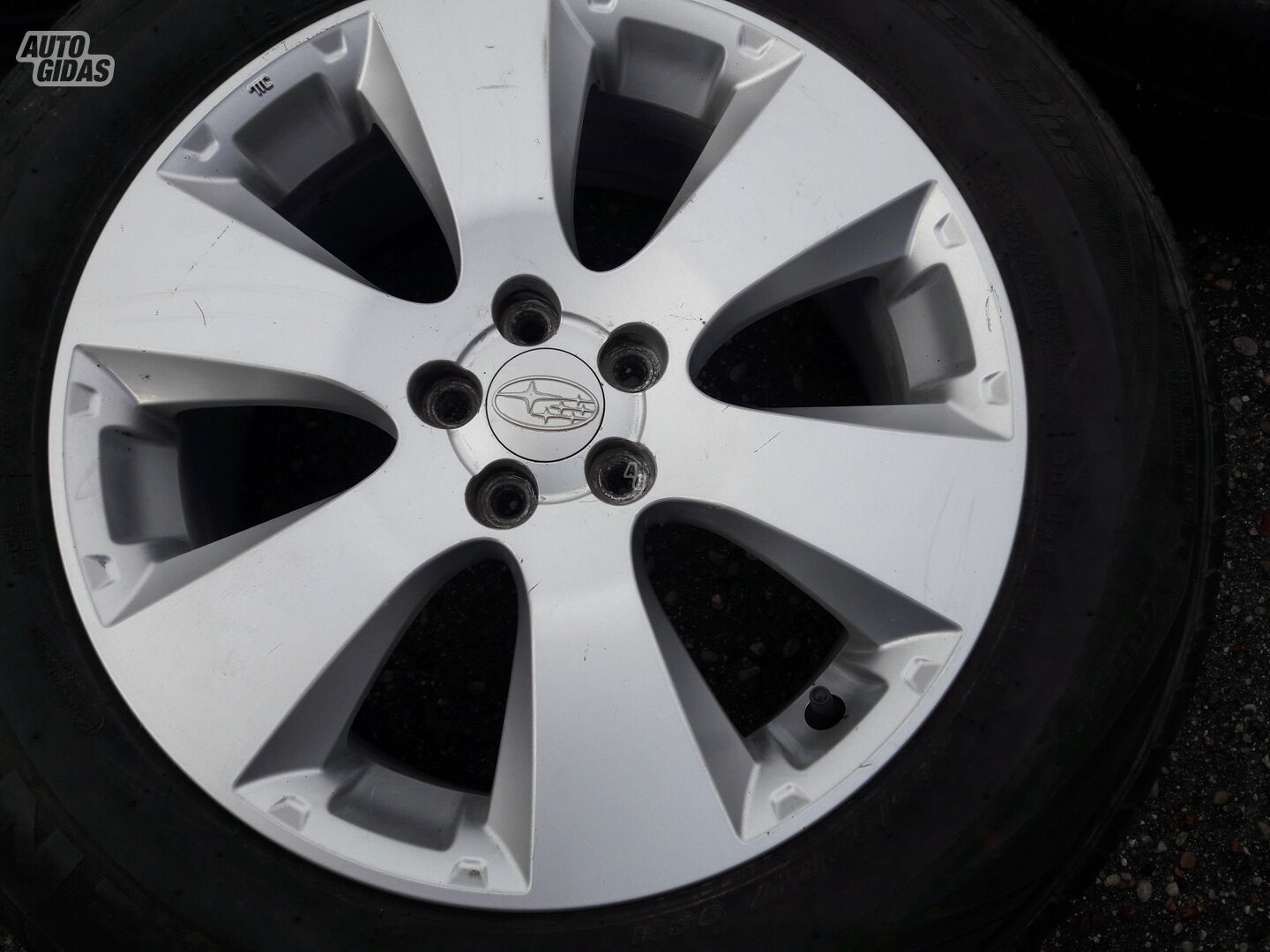 Light alloy R17 rims