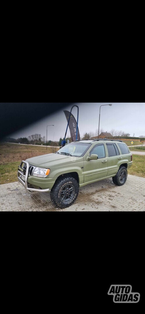 Jeep Grand Cherokee 2002 m Visureigis / Krosoveris