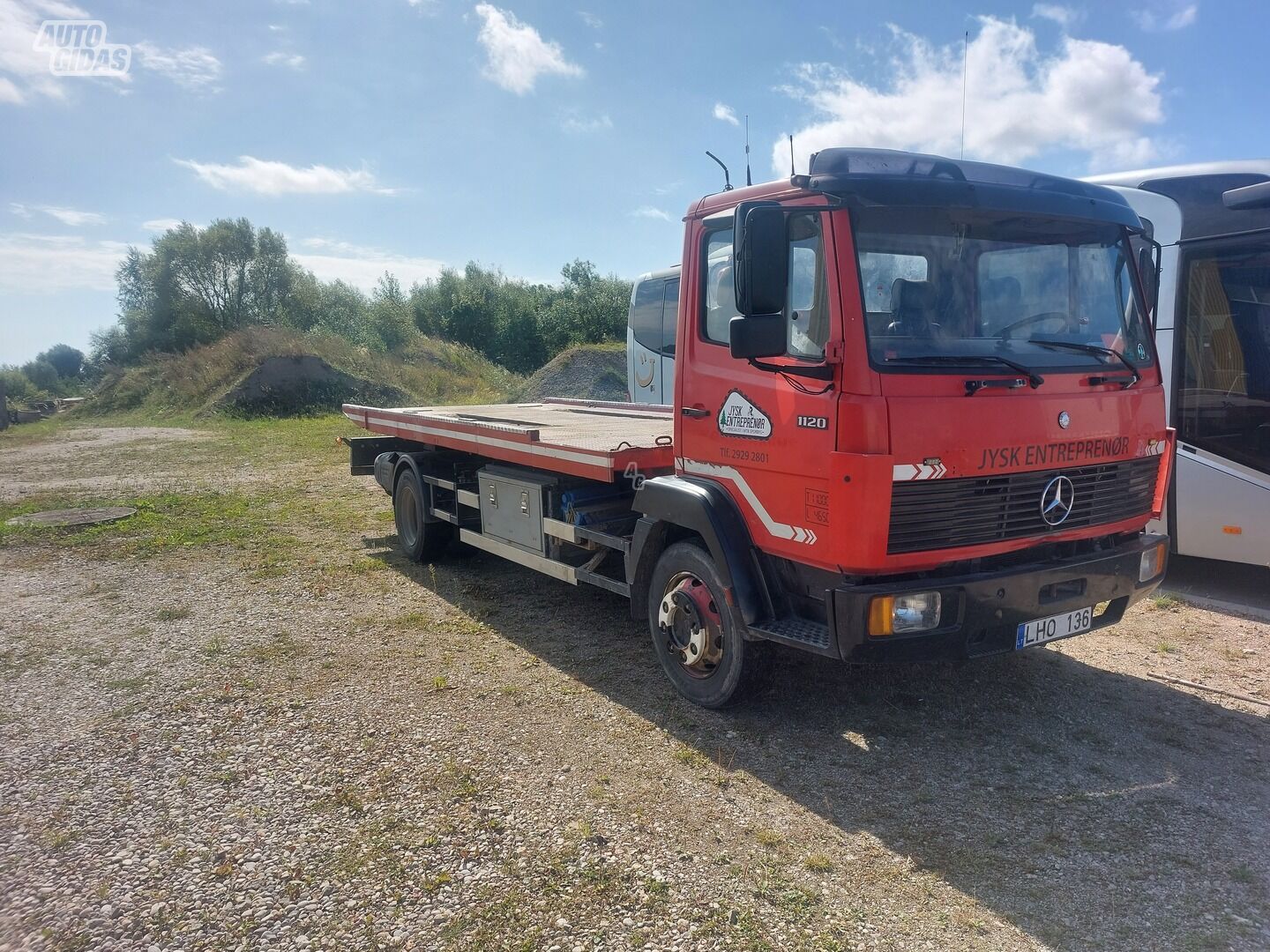 Mercedes-Benz LK 11 1993 y Car transporter