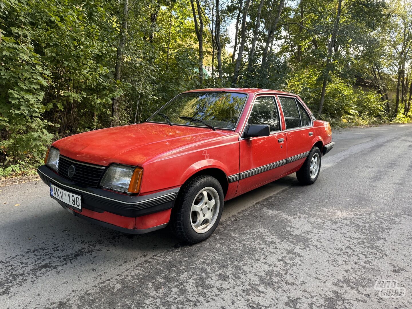 Opel Ascona C 1982 y