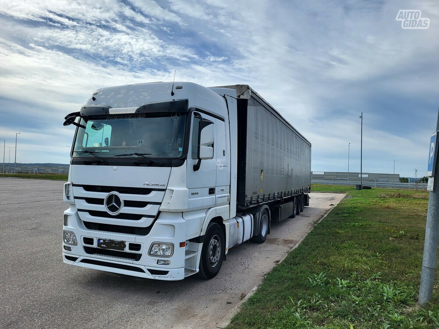 Mercedes-Benz Actros 2010 m Vilkikas