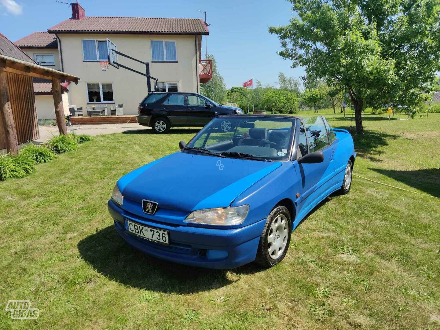 Peugeot 306 1998 m Kabrioletas