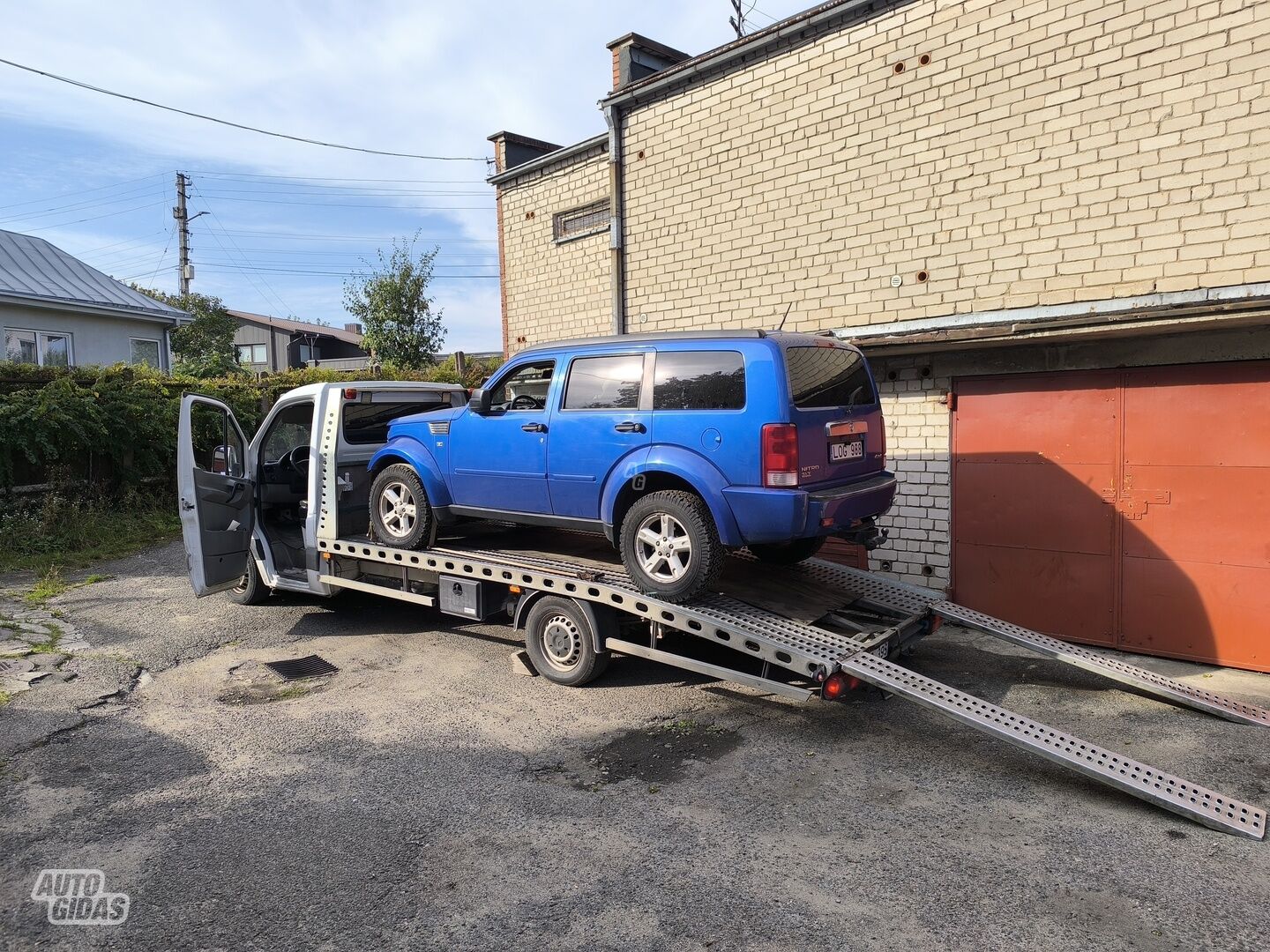 Dodge Nitro 2007 m dalys