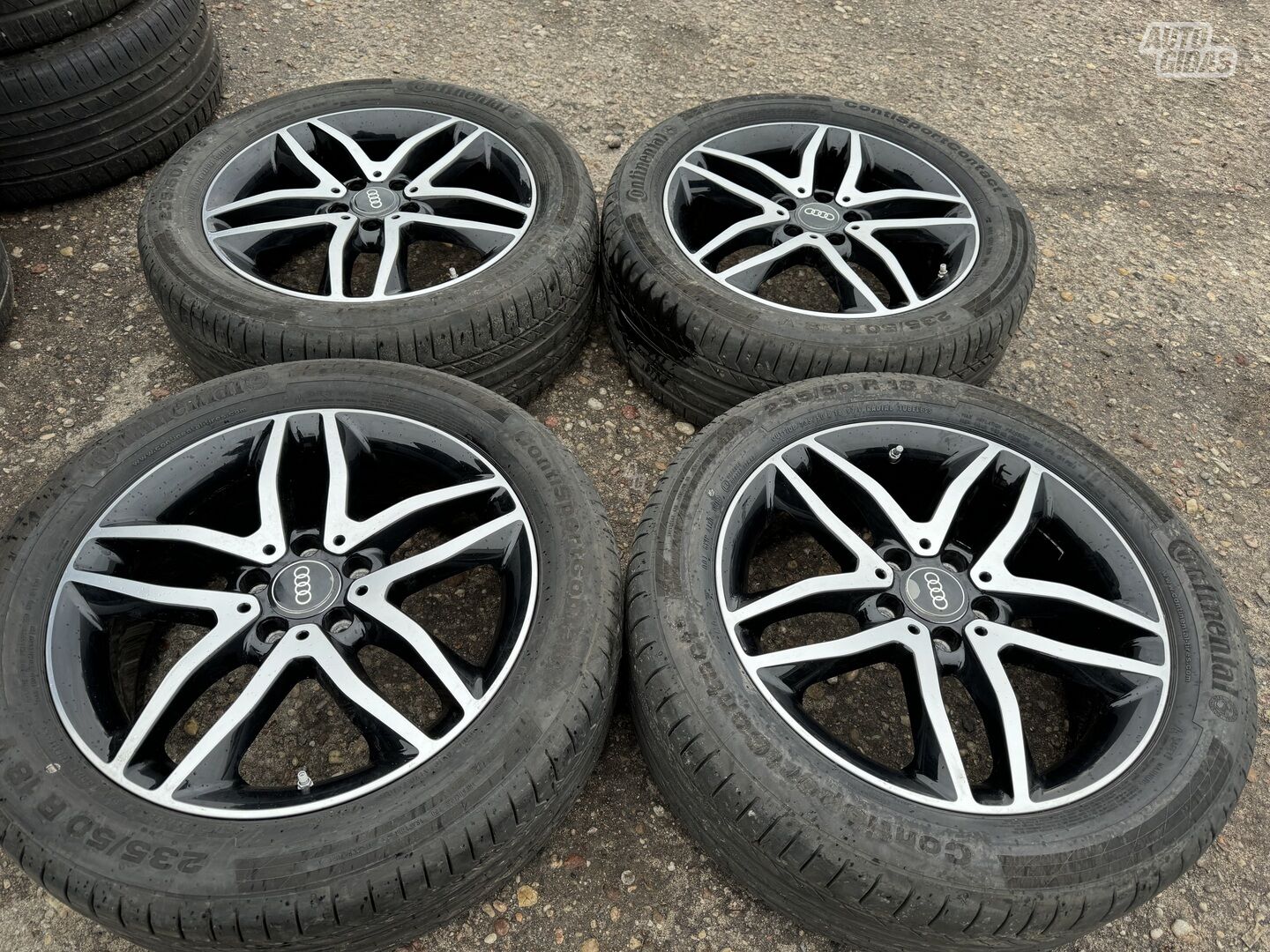 Audi Siunciam, 7J ET46 light alloy R18 rims