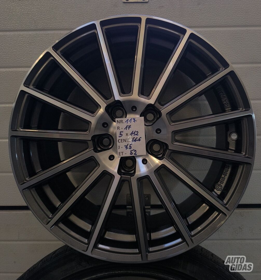 Nr111 light alloy R17 rims