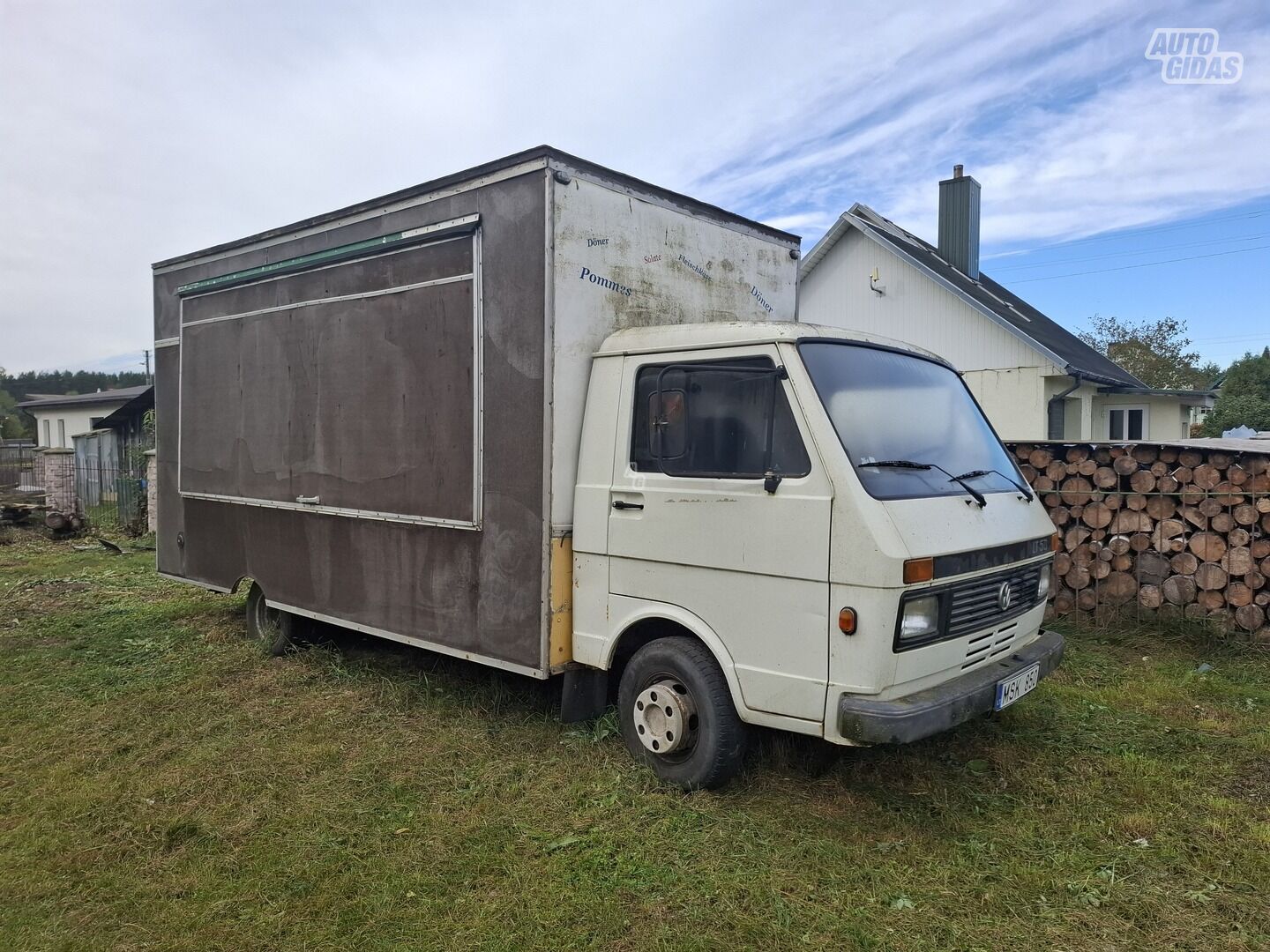 Volkswagen LT 1987 y Commercial auto (with box)