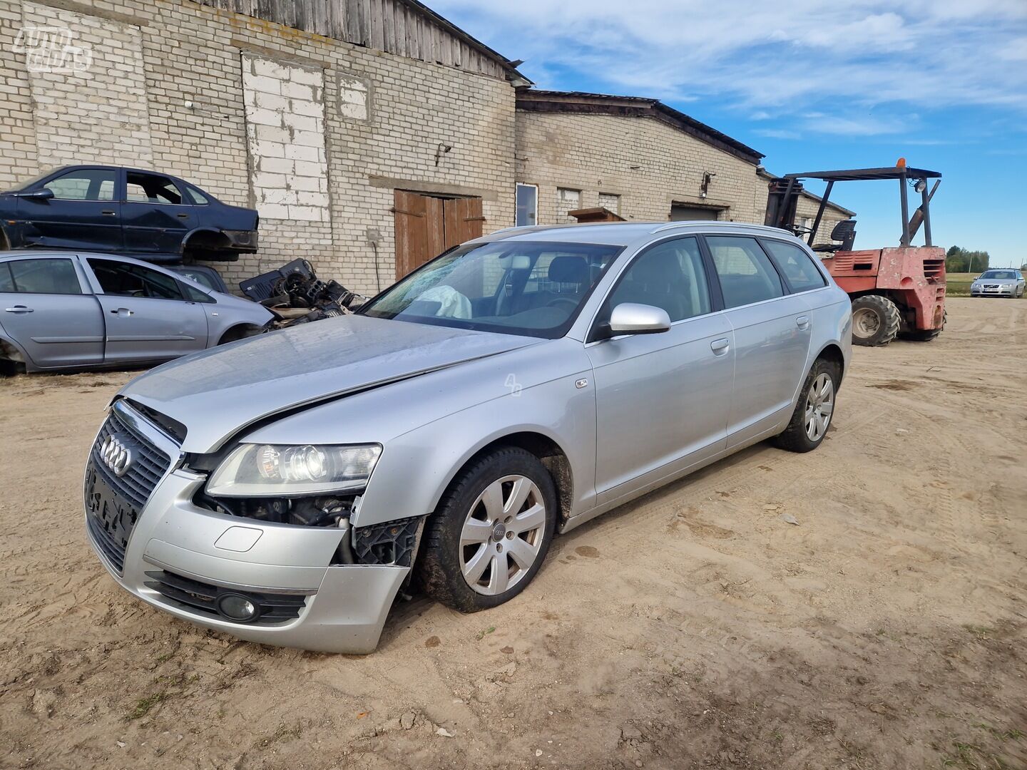 Audi A6 C6 2006 m dalys