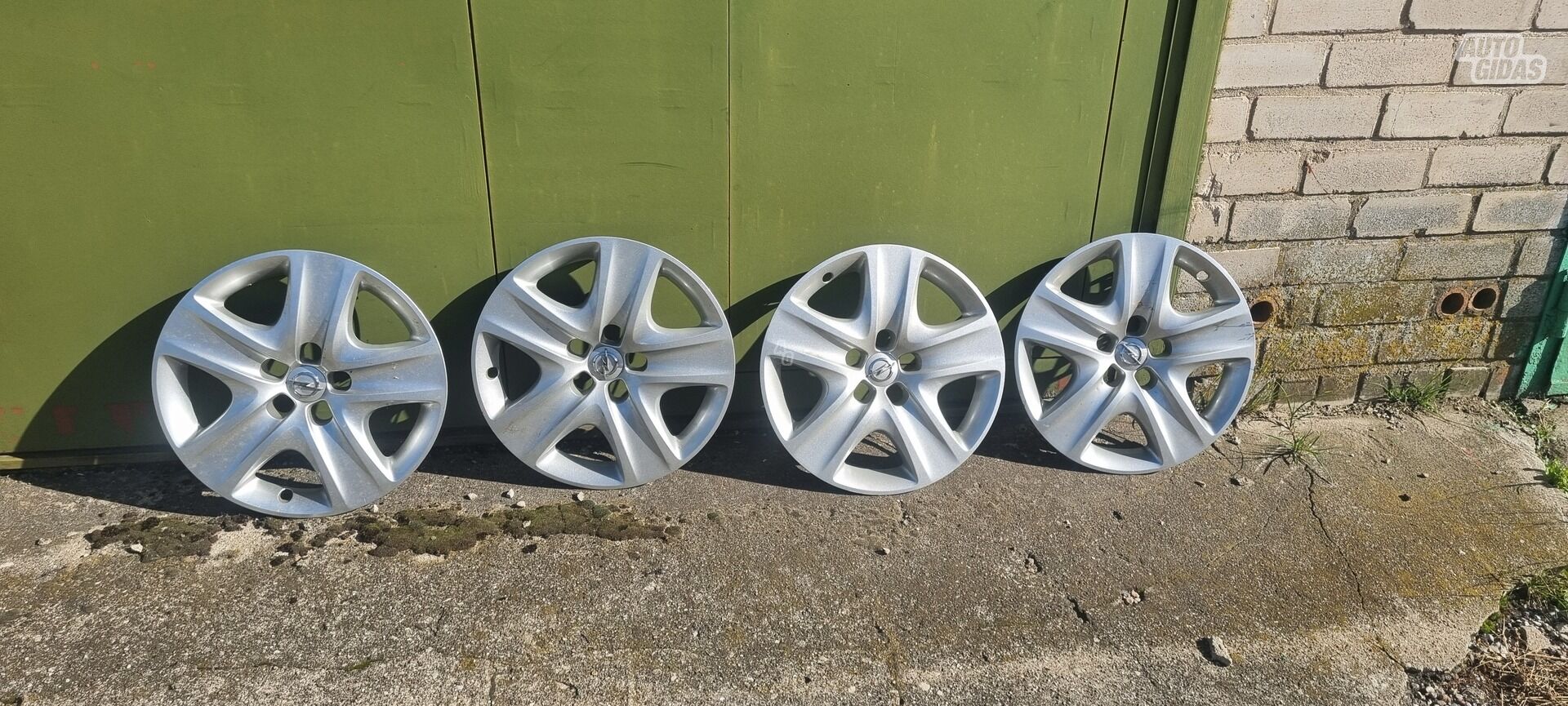 Steel stamped R17 rims