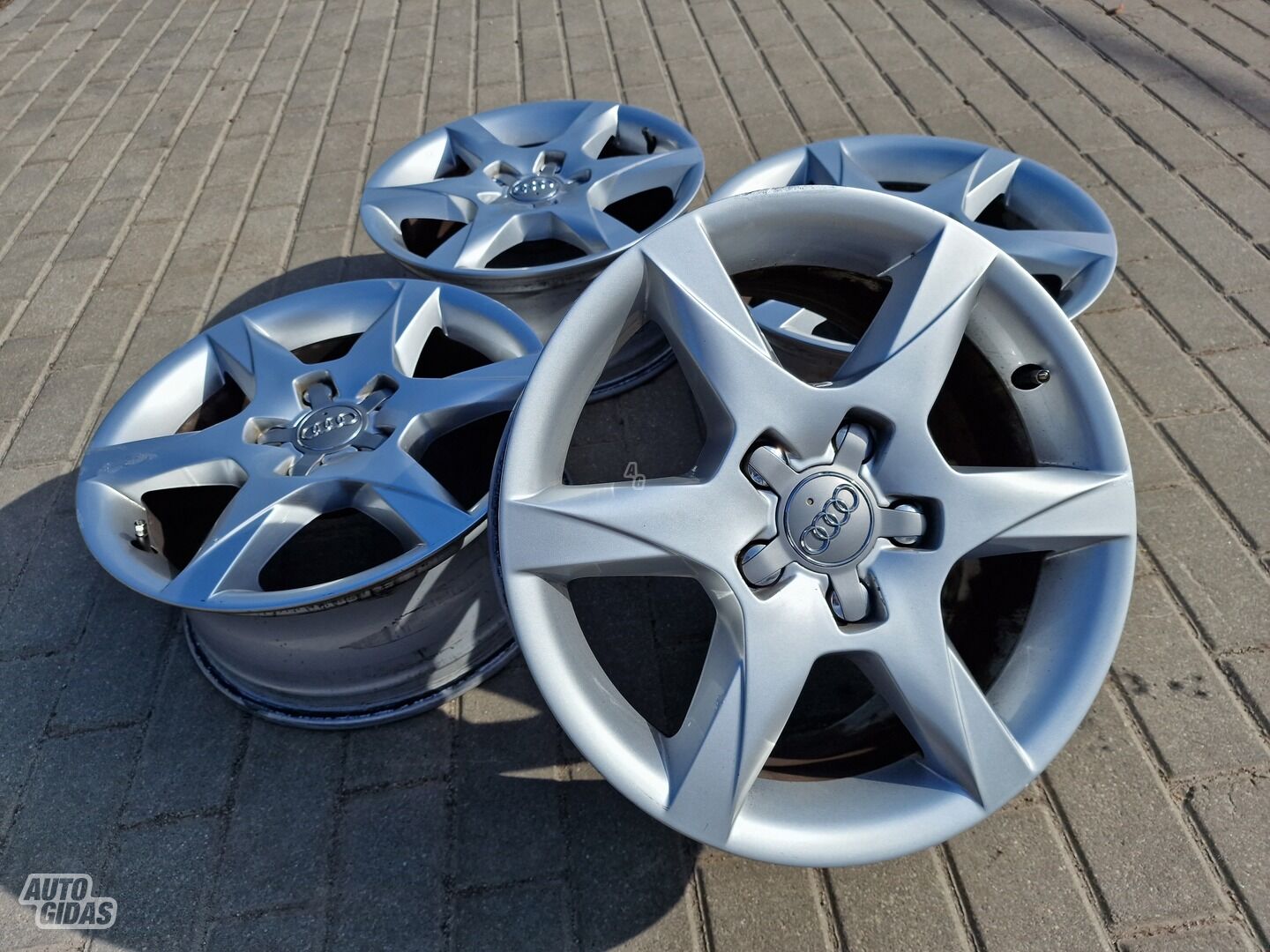 Audi A3, A4, A6, Orig. A6 light alloy R16 rims