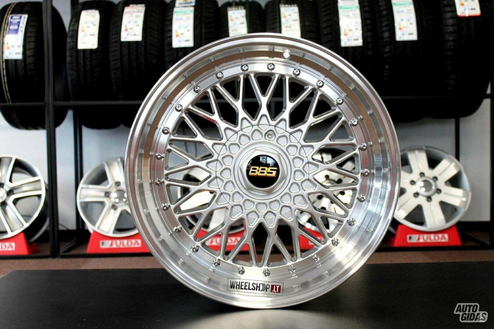 BBS RS EU-BY479 Style Silver light alloy R14 rims