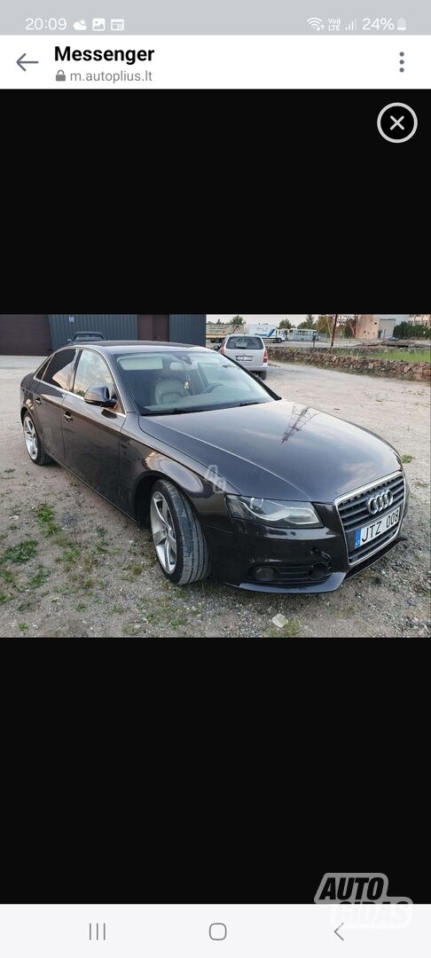 Audi A4 2009 m dalys