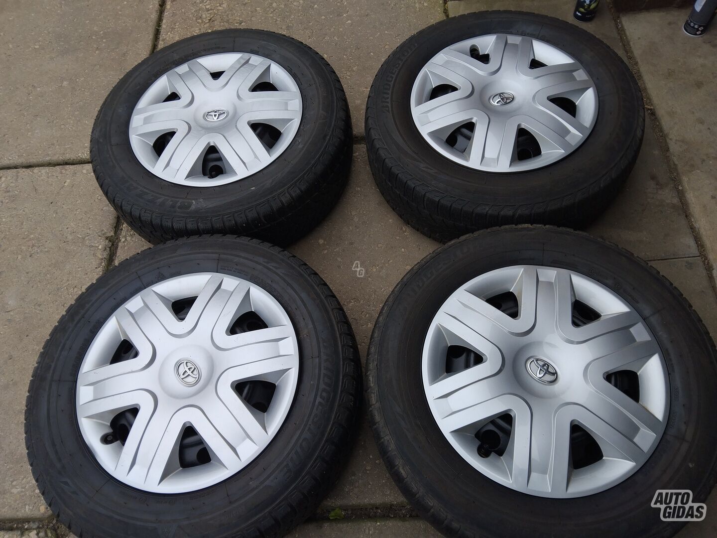 Steel stamped R16 rims