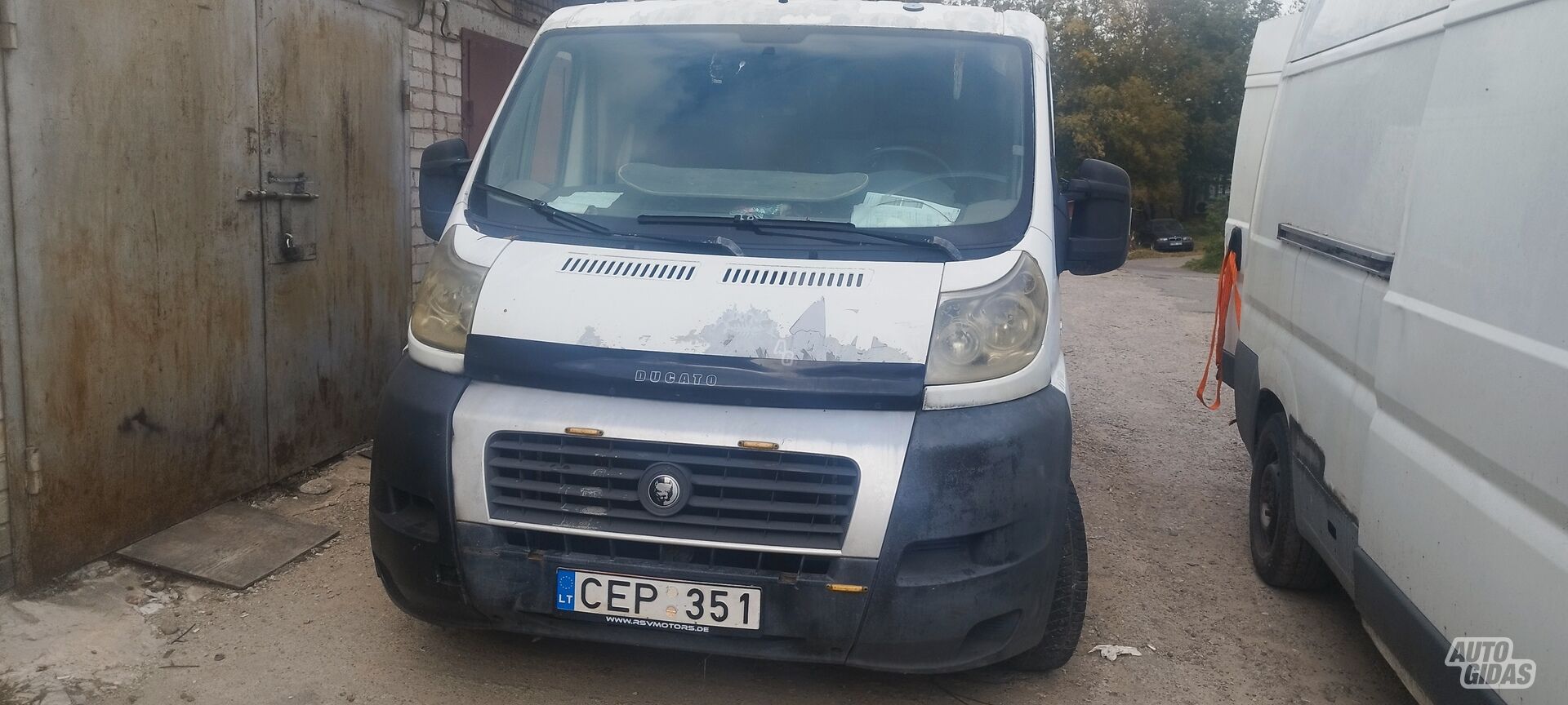 Fiat Ducato 2008 г Грузовой микроавтобус