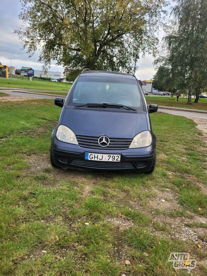 Mercedes-Benz Vaneo 2003 m Vienatūris