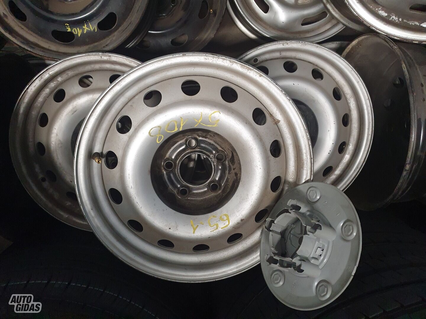 Steel stamped R16 rims